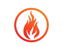 Fire flame vector illustration design
