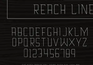 Reach Display Font Family