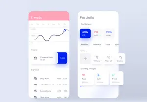 Blossom Fintech UI Kit