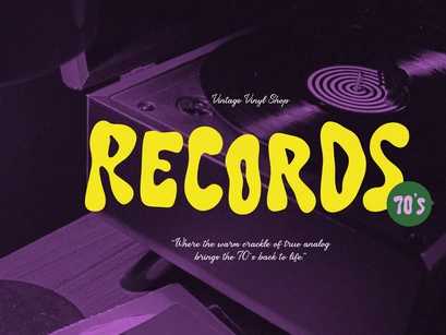 Perosra | Hand Drawn Liquid Font