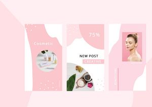 Free Cosmetic Social Media Template