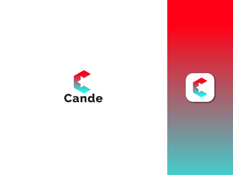 Lettermark Logo - Letter C Logo - Gradient Logo - Business Logo Design