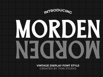 Morden || vintage serif preview picture