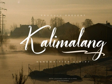 Kalimalang | Handwritten Script preview picture