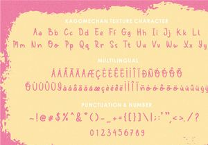 Kagome - Modern Script Font With Two Styles