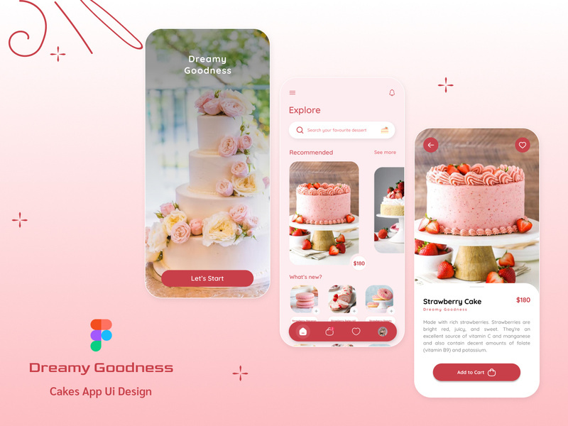 Cakes App Design