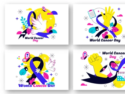 10 World Cancer Day Illustration