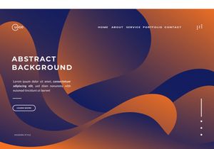 Abstract Background Wave Modern