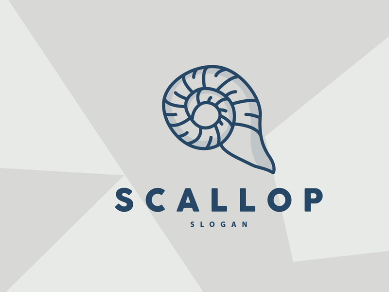 Seashell Logo, Inspirational Scallop Design
