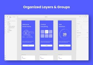 KayHome Mobile Application – Wire frame UI Kit