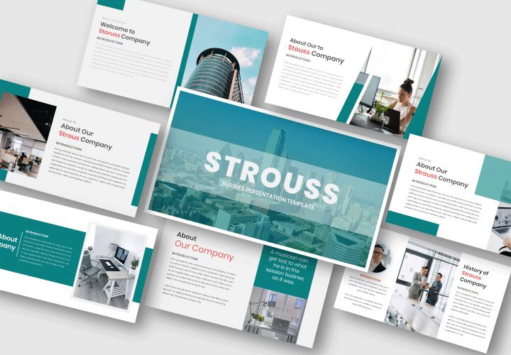 Strouss - Business Keynote Template