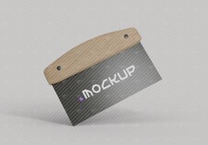 Pastry Dough Scraper Mockup