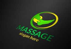 15 Massage Logo Bundle