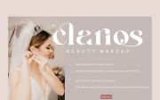Elegant brand font material