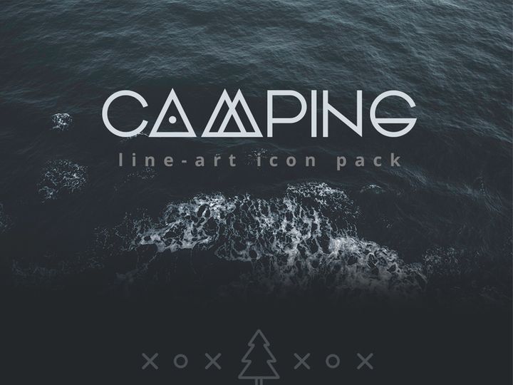Camping Free Icon Pack