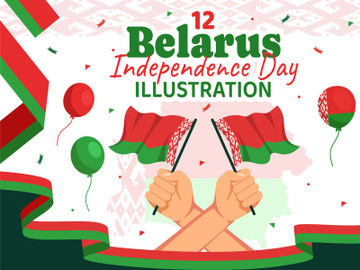 12 Belarus Independence Day Illustration preview picture