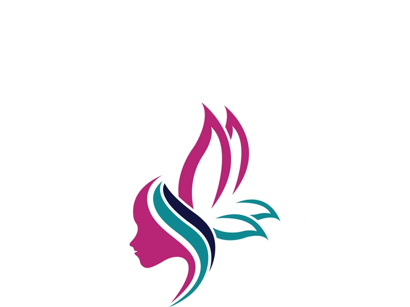 Beauty butterfly vector icon design