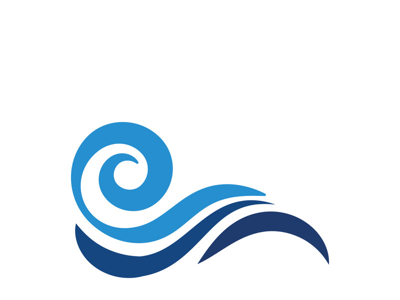 Water wave icon