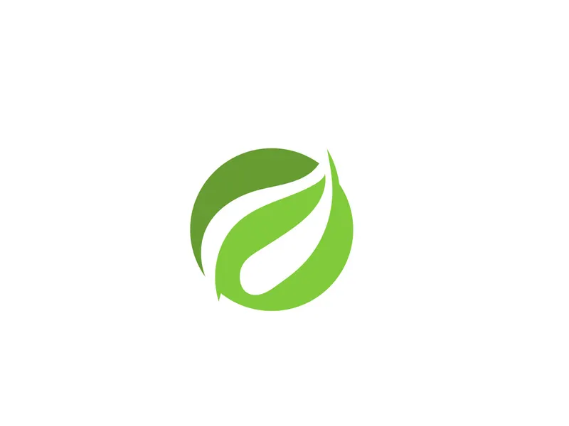green leaf ecology nature element vector
