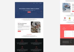Medical Web Page Design
