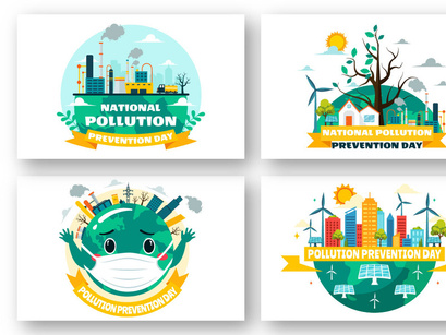 11 National Pollution Prevention Day Illustration