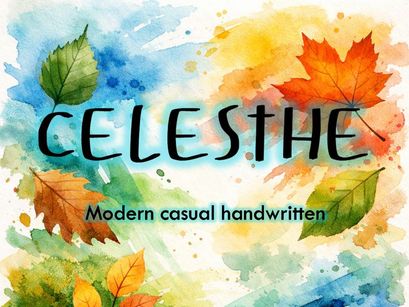 CELESTHE – Modern Casual Handwritten Font (TTF)