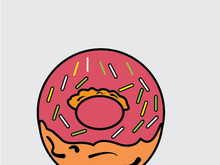 Delicious Flat Design Donuts in Adobe Illustrator