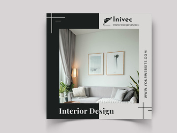 Interior Social Media Post Template preview picture