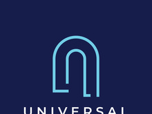 Abstract creative logo element is universal, can be used for business, brand, company, business card, property or building.