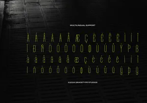 Krogad | Condensed Serif