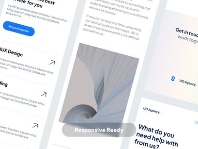 Digital Agency Website UI KIT