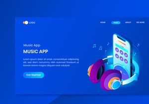 50 Vectors Mobile App Isometric