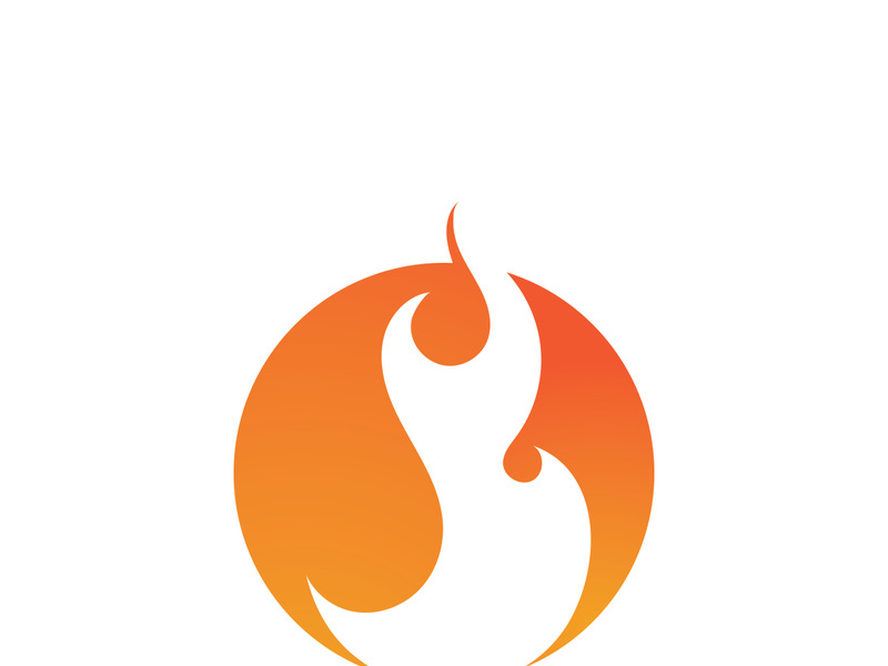 Fire flame vector illustration design