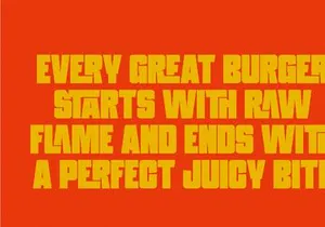 Fresh Burger - Modern Display Font