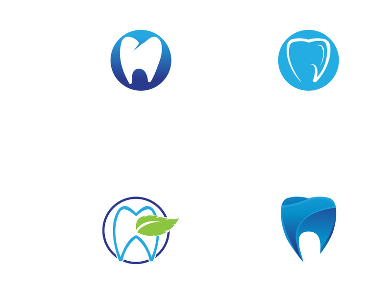 Dental abstract logo. Dental Health, dental care and dental clinic. Logo for health, dentist and clinic.
