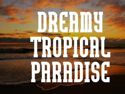 Happy Beach - Playful Slab Serif