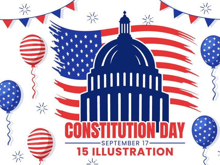 15 Constitution Day United States Illustration