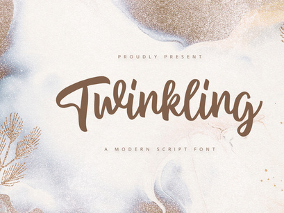 Twinkling - Modern Script Font