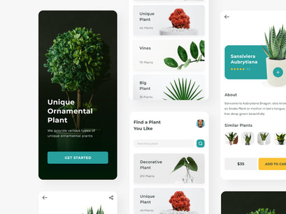 Uplants - Plant Store App UI Kit