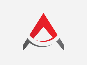A Letter Logo Business icon Template Vector design preview picture