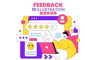 10 Customer Feedback Illustration
