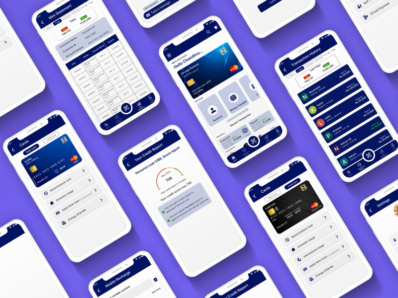 Neo Bank app with full Ui Kit