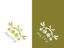 olive icon vector illustration design template