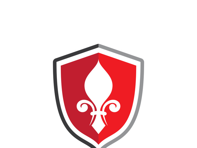 Fleur de lis vector icon design