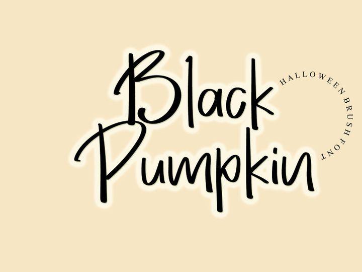 Black Pumpkin