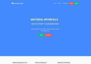 Material Able Bootstrap Admin Template
