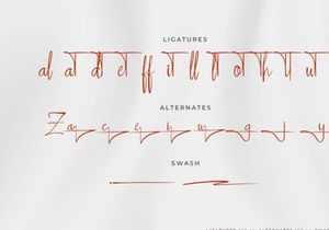 Benyoritha | Handwritten Script Font