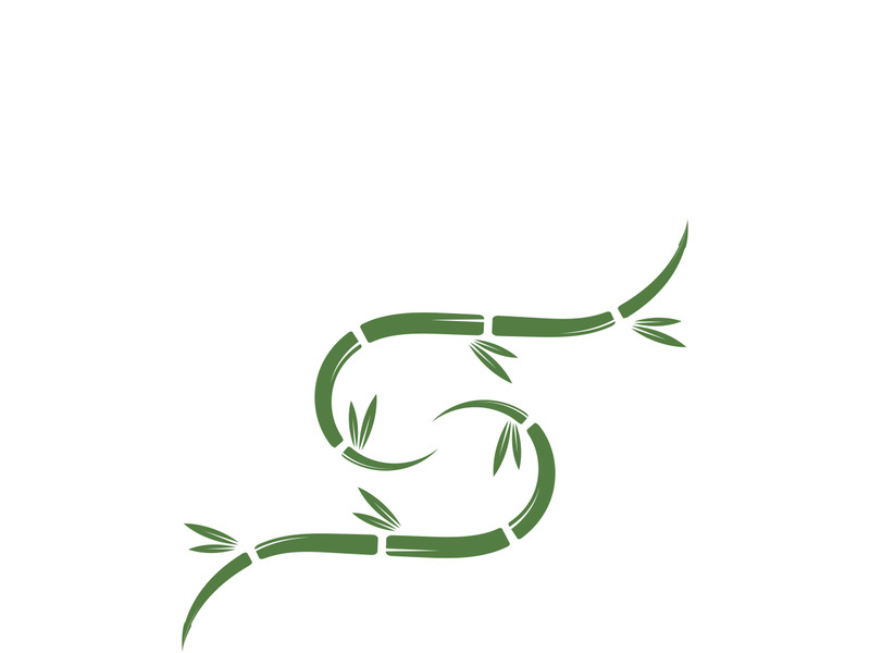Bamboo Logo Template vector icon