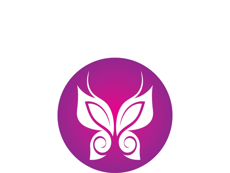 Beauty butterfly vector icon design