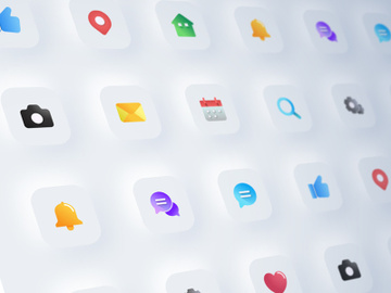 Essential Icons set preview picture